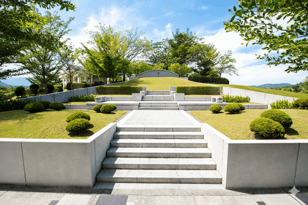 แปลงฝัง สุสานเนอร์วาน่า เมมโมเรียล ปาร์ค บ้านบึง ชลบุรี